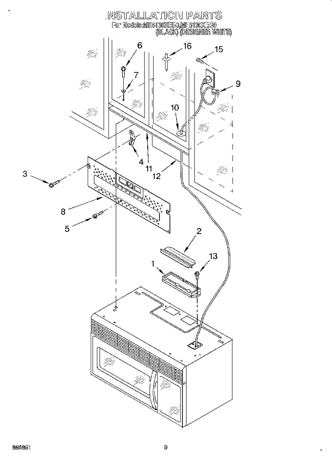 Diagram for MH6130XEQ0