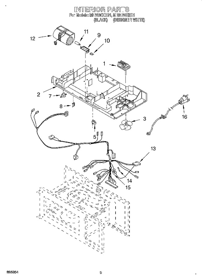 Diagram for MH6130XEB1