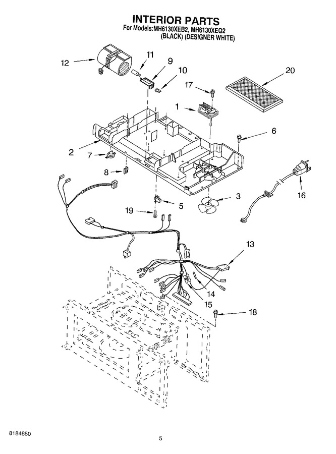 Diagram for MH6130XEB2