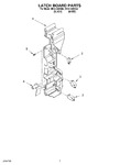 Diagram for 06 - Latch Board Parts