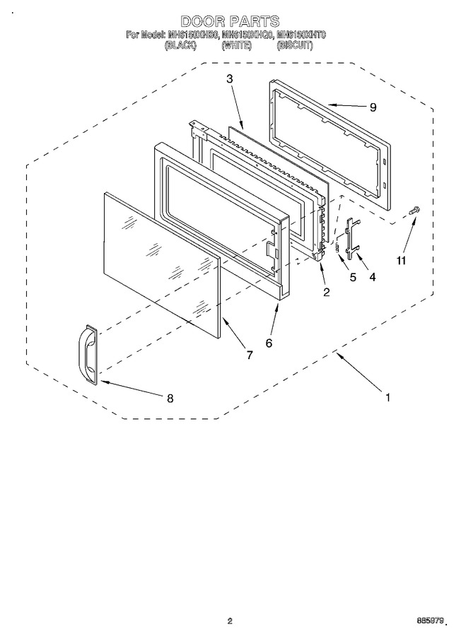 Diagram for MH6150XHT0