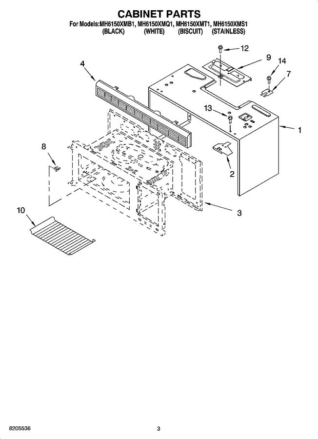 Diagram for MH6150XMQ1