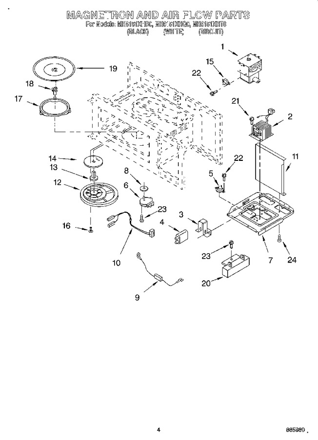 Diagram for MH6151XHB0