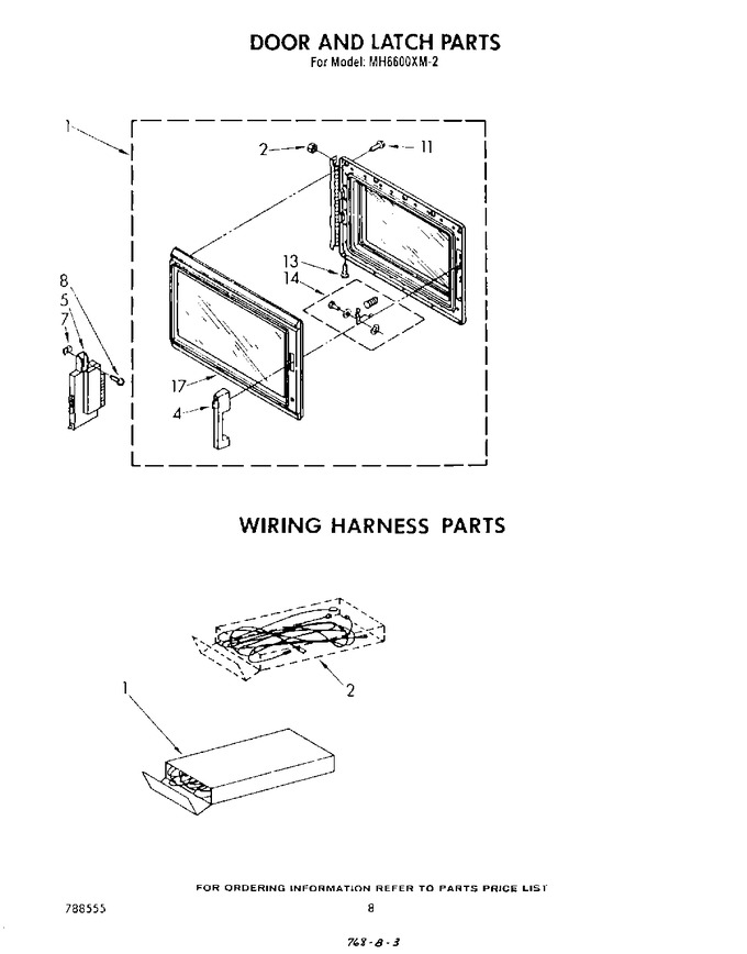 Diagram for MH6600XM2