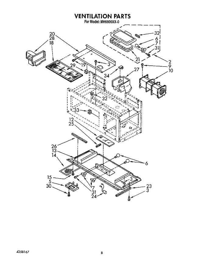 Diagram for MH6600XX0