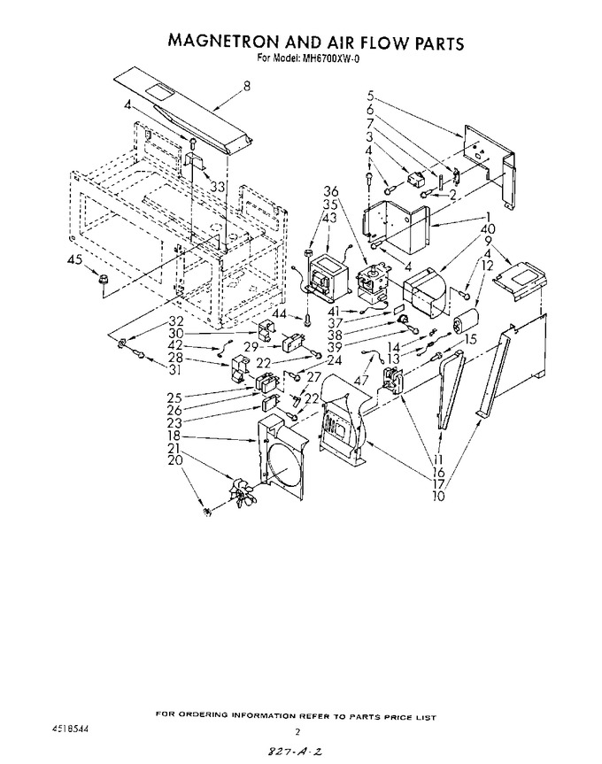 Diagram for MH6700XW0