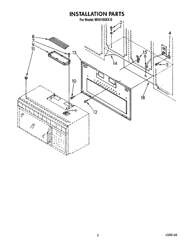 Diagram for MH6700XX0