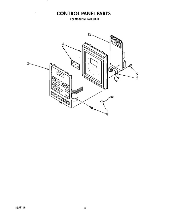 Diagram for MH6700XX0