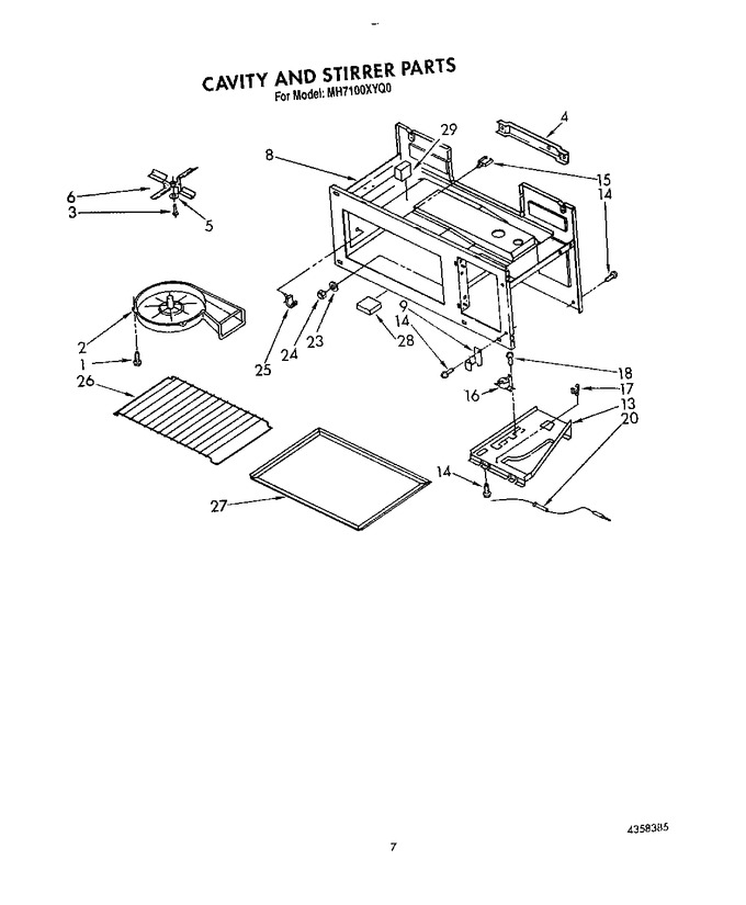 Diagram for MH7100XYQ0