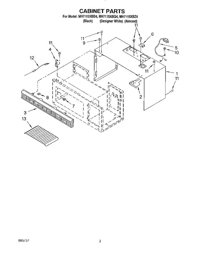 Diagram for MH7115XBB4