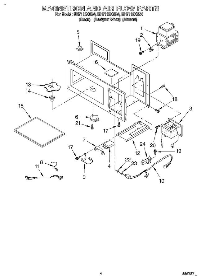 Diagram for MH7115XBQ4