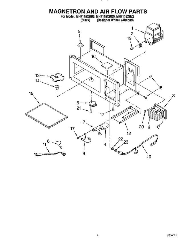 Diagram for MH7115XBB5