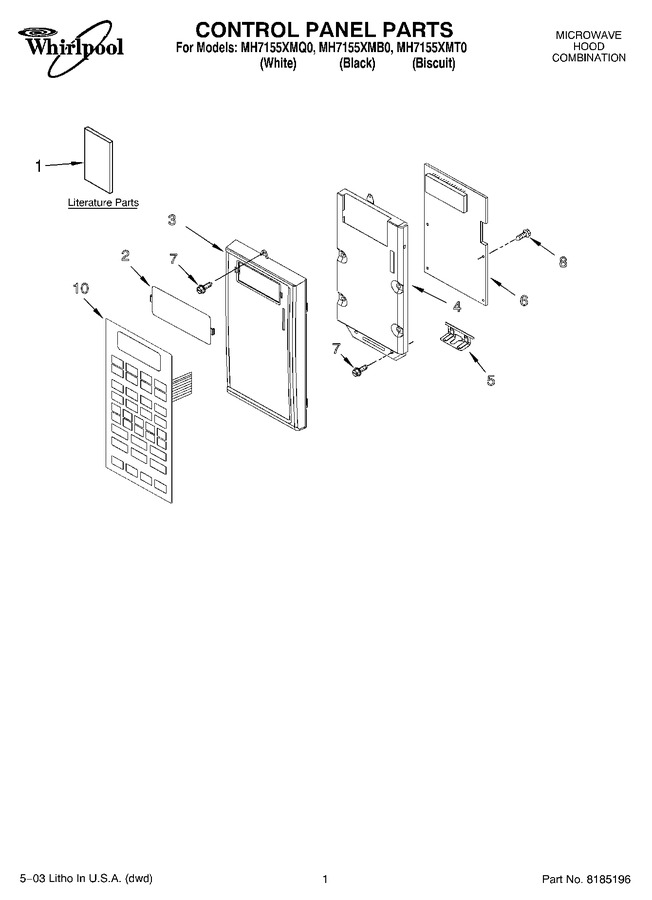 Diagram for MH7155XMB0