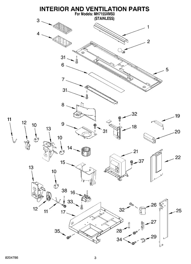 Diagram for MH7155XMS0