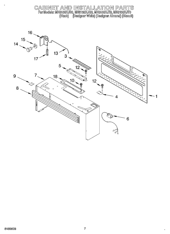 Diagram for MH8150XJQ0