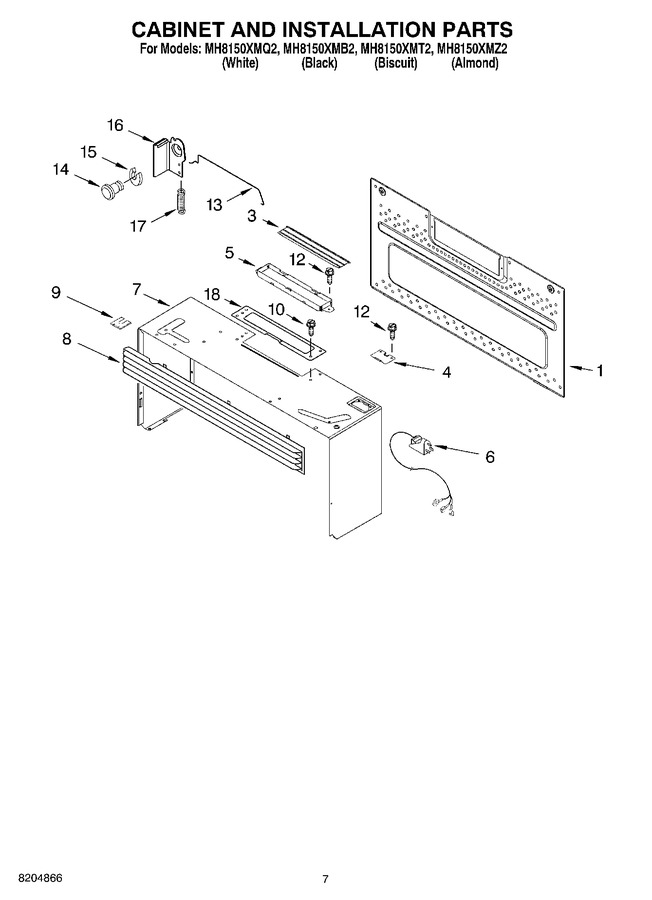 Diagram for MH8150XMT2