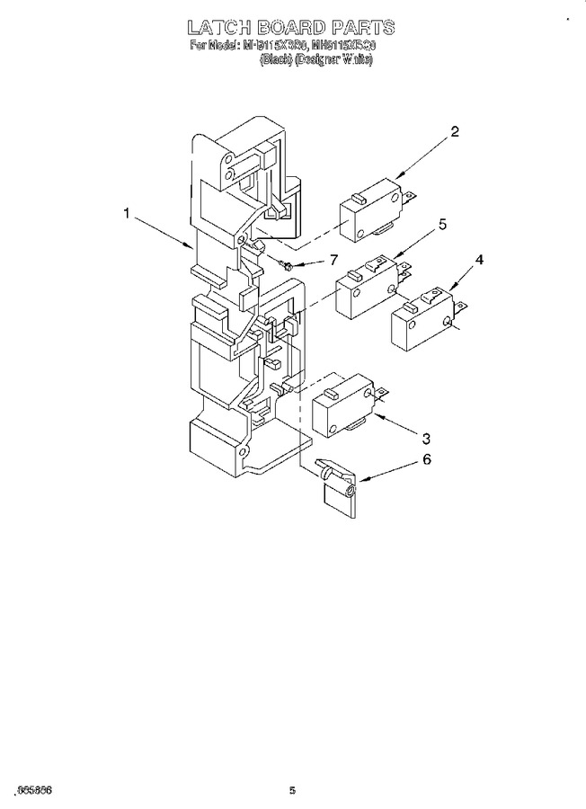 Diagram for MH9115XBB0