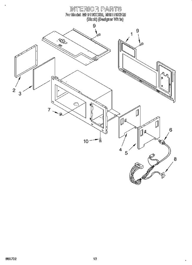 Diagram for MH9115XBB2