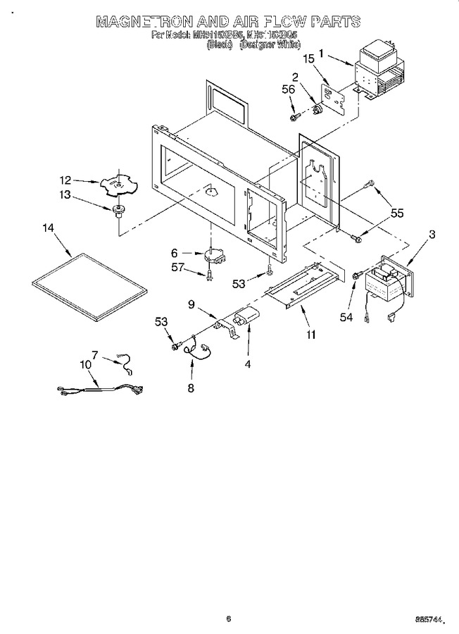 Diagram for MH9115XBB5