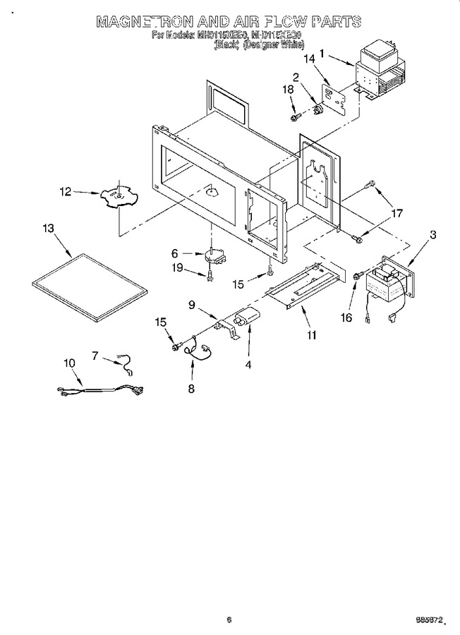 Diagram for MH9115XEB0