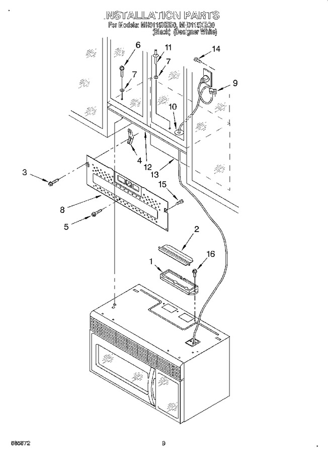 Diagram for MH9115XEQ0