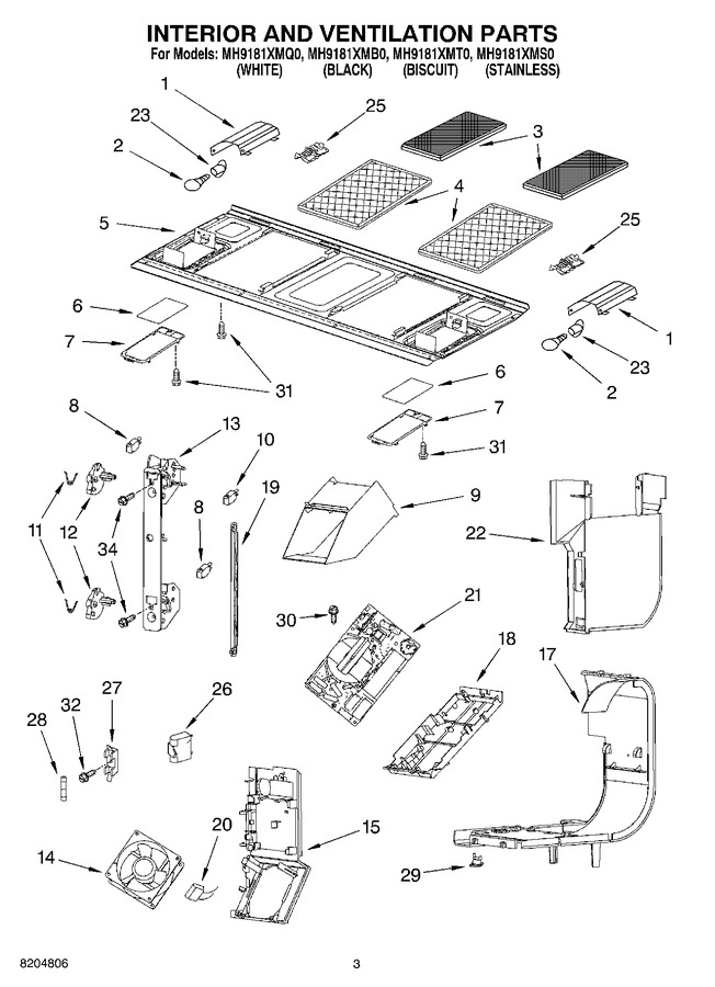 Diagram for MH9181XMQ0