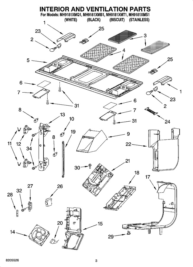 Diagram for MH9181XMB1