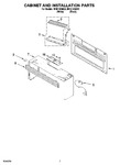 Diagram for 06 - Cabinet And Installation Parts