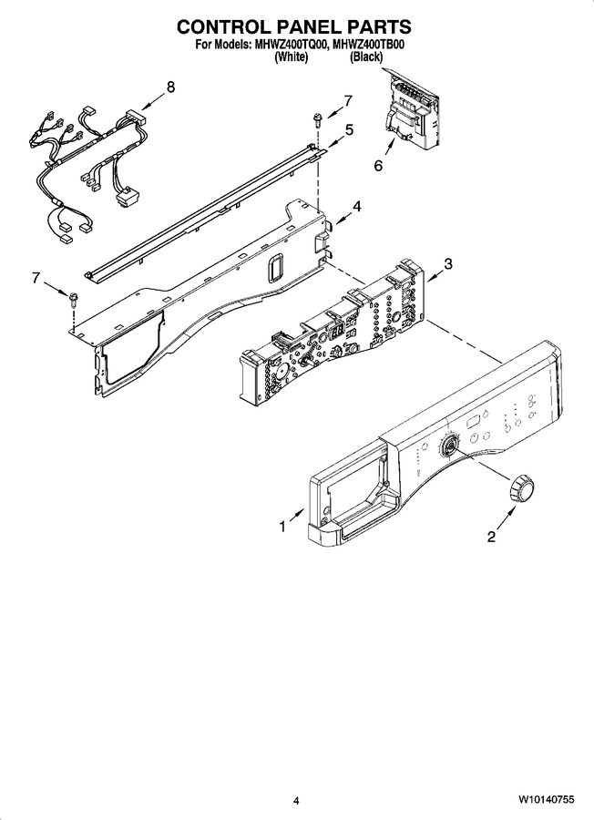 Diagram for MHWZ400TB00