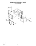 Diagram for 04 - Oven Door And Latch