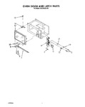 Diagram for 04 - Oven Door And Latch