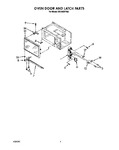 Diagram for 04 - Oven Door And Latch