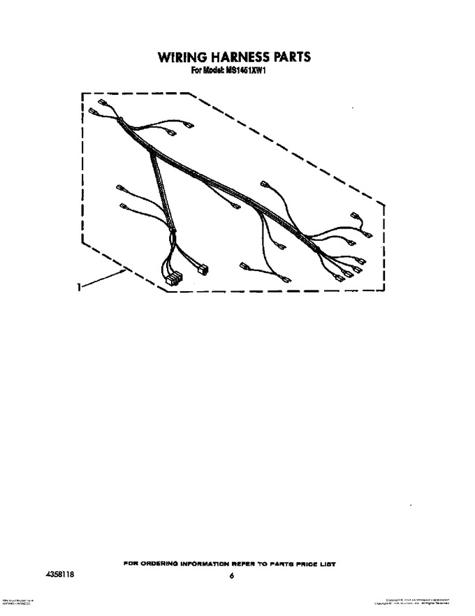 Diagram for MS1451XW1