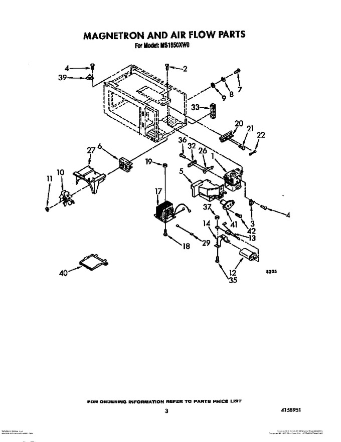 Diagram for MS1650XW0