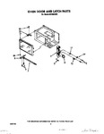 Diagram for 04 - Oven Door And Latch