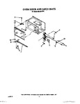 Diagram for 04 - Oven Door And Latch