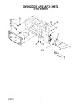 Diagram for 03 - Oven Door And Latch