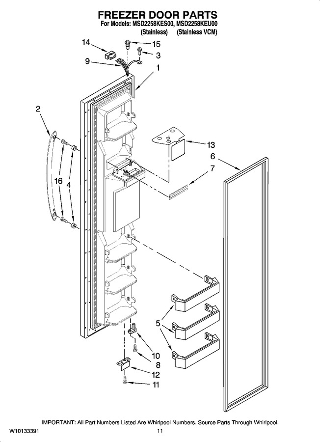 Diagram for MSD2258KES00