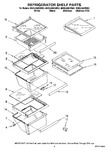 Diagram for 03 - Refrigerator Shelf Parts