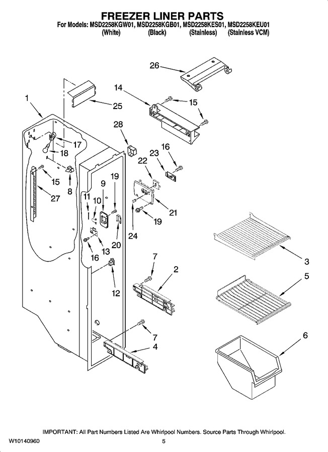 Diagram for MSD2258KGB01