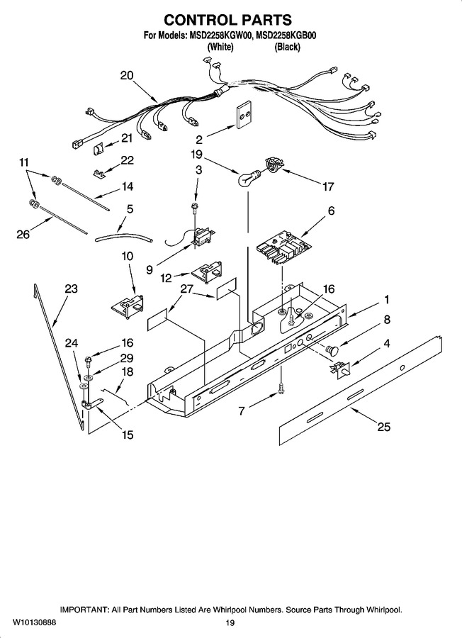 Diagram for MSD2258KGW00