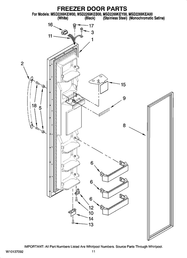 Diagram for MSD2269KEB00