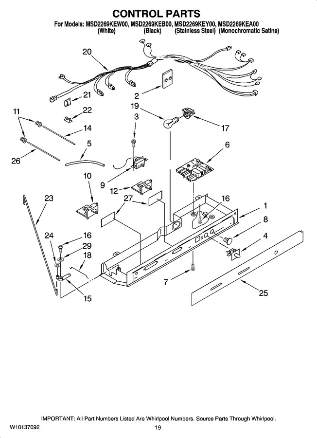 Diagram for MSD2269KEA00