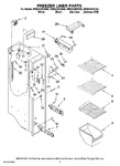 Diagram for 04 - Freezer Liner Parts