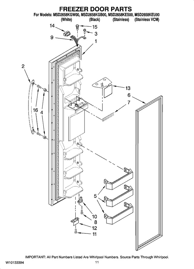 Diagram for MSD2658KGB00