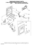 Diagram for 08 - Dispenser Front Parts