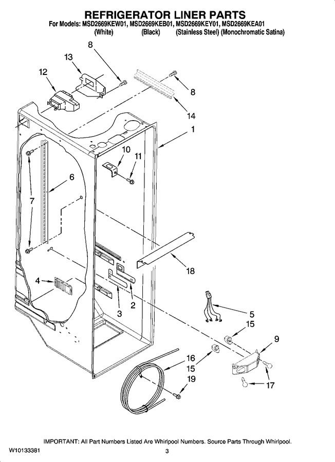 Diagram for MSD2669KEB01