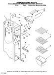 Diagram for 04 - Freezer Liner Parts