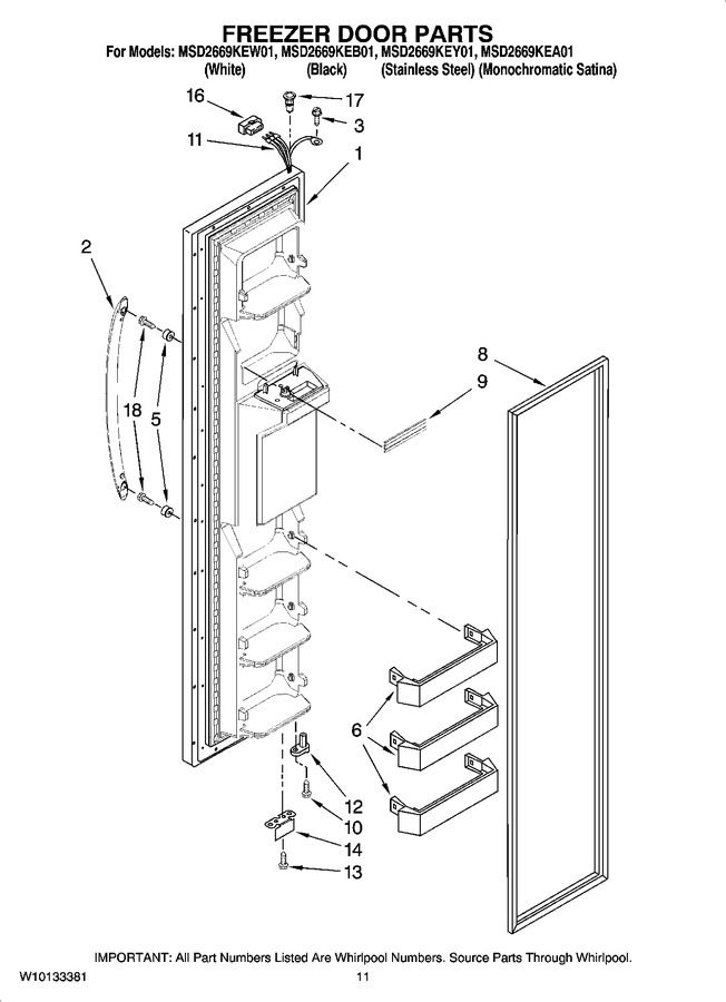 Diagram for MSD2669KEY01