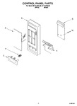 Diagram for 02 - Control Panel Parts